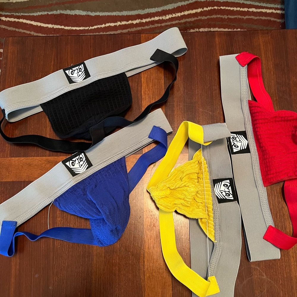 Lot of 4 Fort Troff Vintage jockstraps Ft Grunt